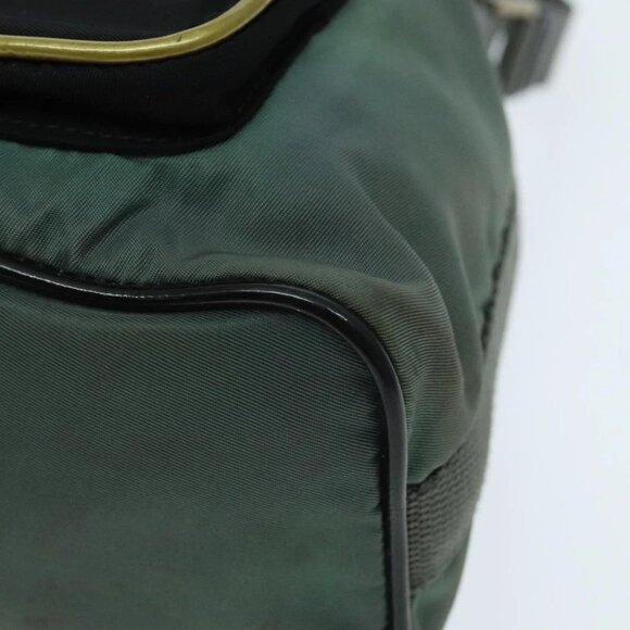 PRADA Hand Bag Nylon Khaki - Picture 6 of 14